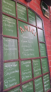 Carte du Restaurant Amici à Norderney