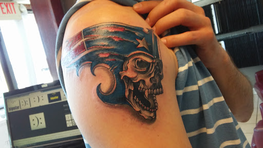 Explore shaded sleeve tattoo ideas, creative tattoo ideas in Myrtle Beach, available at Myrtle Beach Ink