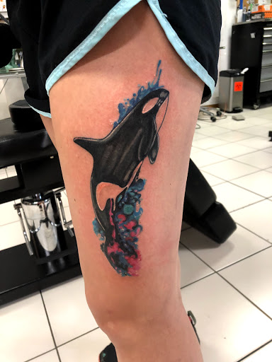 Tattoo Shop «Funky Rooster Tattoo and Art Gallery», reviews and photos, 73 S Grove Ave, Elgin, IL 60120, USA