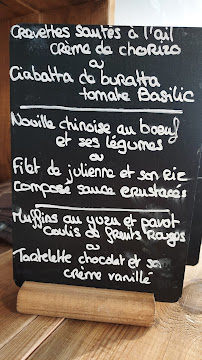 Menu du Chez lili à Montmeyran