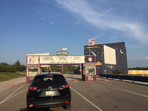 Drive-in movie in Toronto