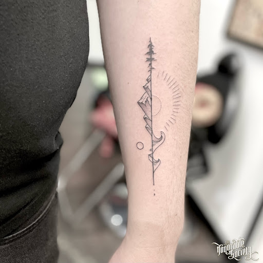 Explore stl tattoo ideas, creative tattoo ideas in West Hollywood, available at The Honorable Society Tattoo Shop