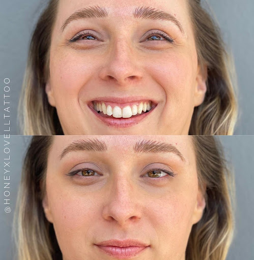 Explore astrology tattoo ideas, creative tattoo ideas in San Diego, available at Honey Natural Cosmetic Tattooing & Training