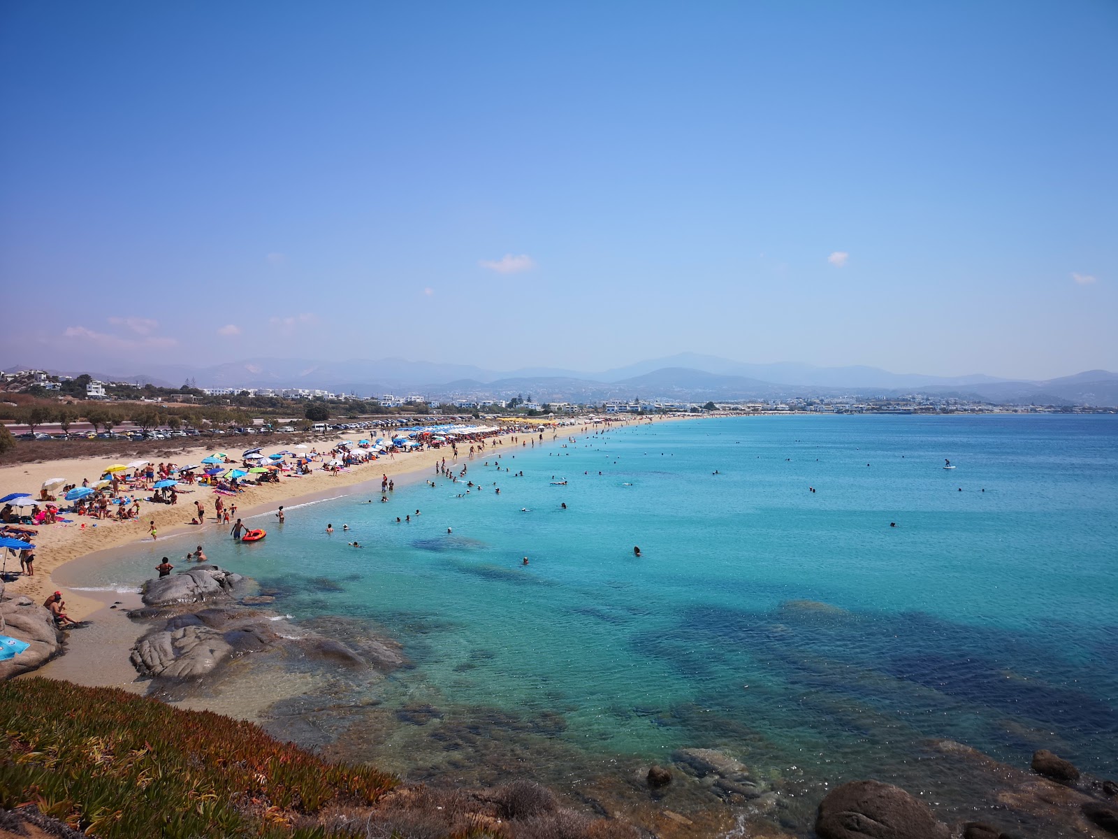 Foto de Praia de Agios Prokopios área de comodidades