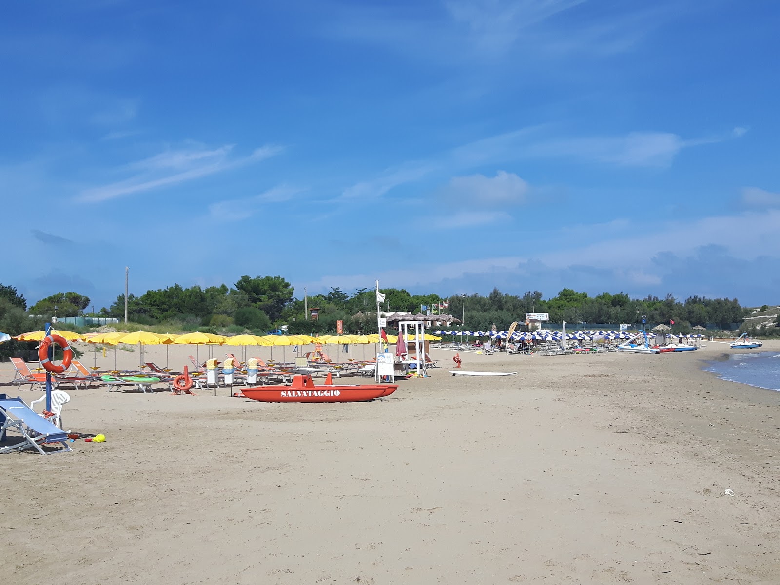 Photo de Spiaggia di Molinella zone de station balnéaire