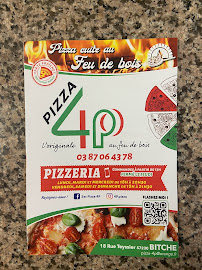 Pizza 4p à Bitche carte