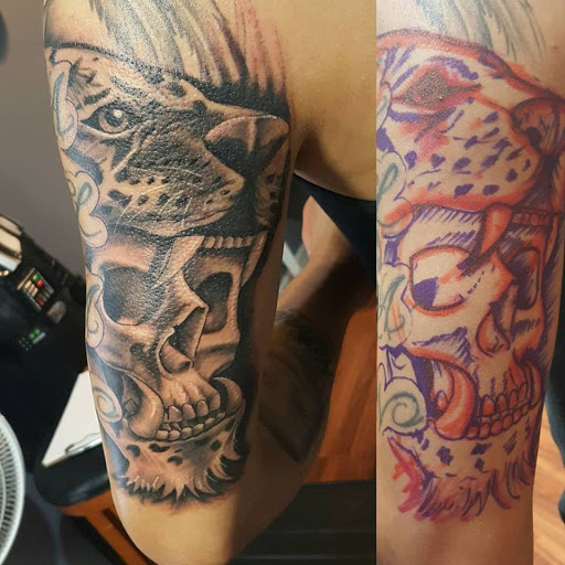 Explore boba fett tattoo ideas, creative tattoo ideas in Tulia, available at Mister Placasos Tattoo Shop