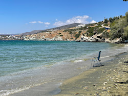 Φωτογραφία του Παραλία Αγιά Μαρίνα με μια ευθεία ακτογραμμή
