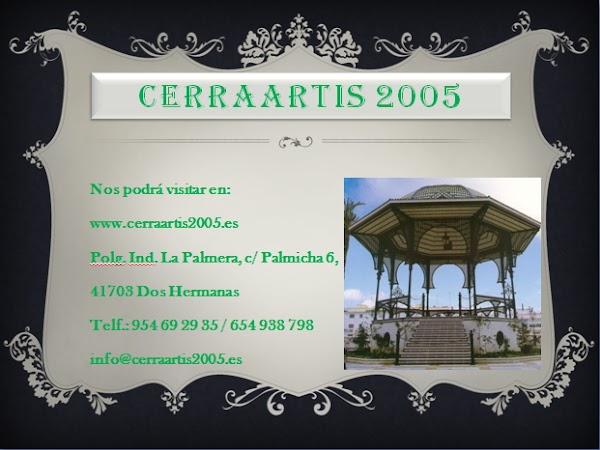 CERRAARTIS 2005 S.L