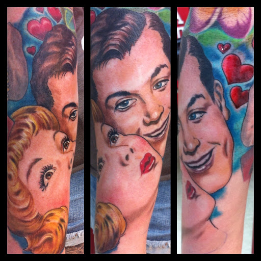 Explore grunge tattoos ideas, creative tattoo ideas in Lafayette, available at Odyssey Ink Tattoo Parlor