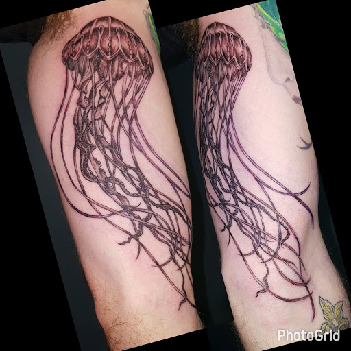 Explore butterfly vine tattoo ideas, creative tattoo ideas in Oak Forest, available at Peace Of Art Tattoo And Art Studio