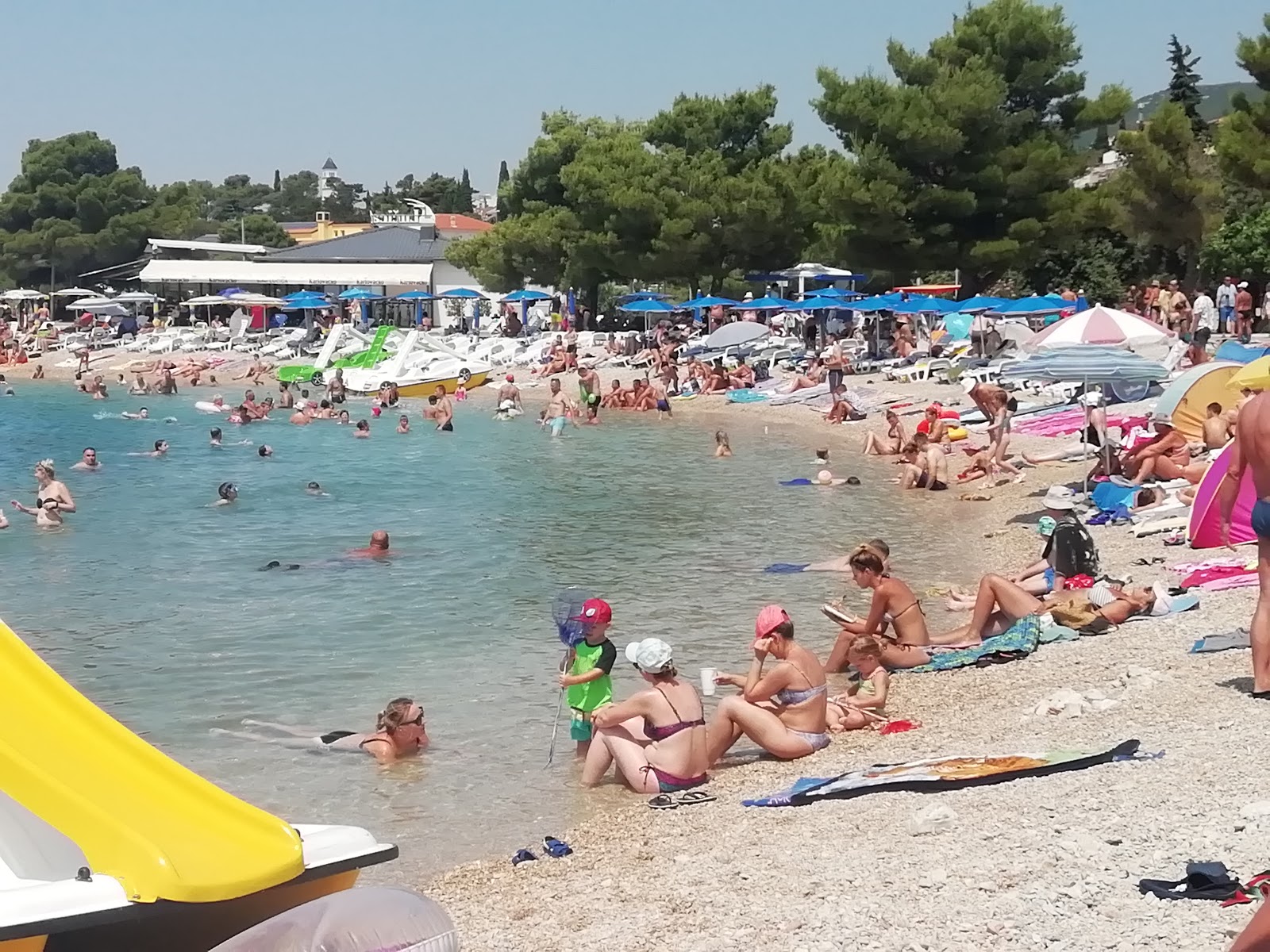 Foto von Podvorska beach mit sehr sauber Sauberkeitsgrad