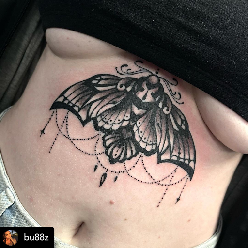 Explore violin tattoo ideas, creative tattoo ideas in Murrieta, available at Diamond City Tattoo & Piercing