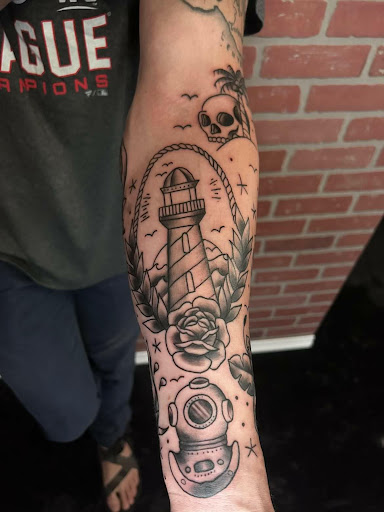 Explore finger tattoo ideas for women, creative tattoo ideas in Kissimmee, available at Fallen Heroes Tattoo & Piercing (Florida)