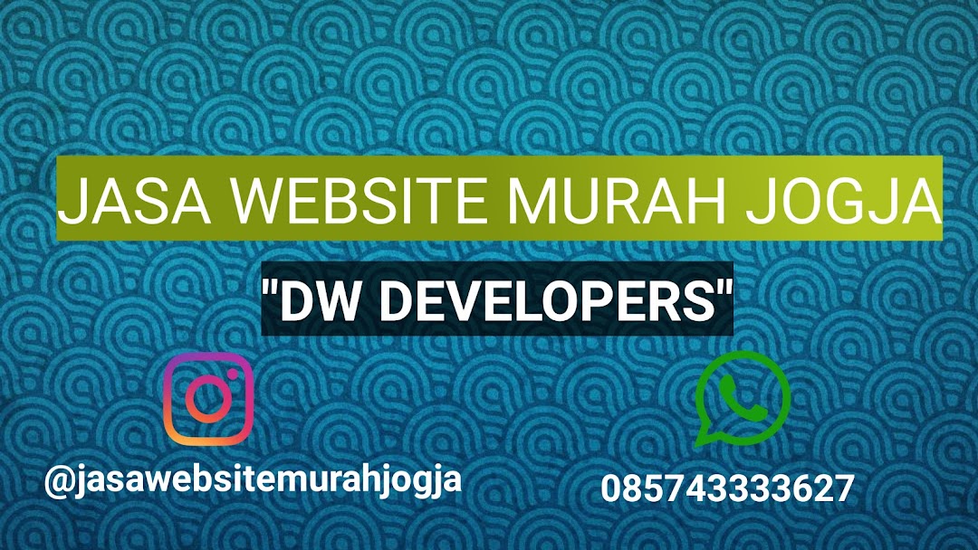 Jasa Pembuatan Website Jogja Murah DW Developers