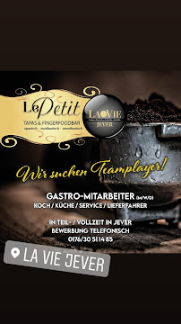 Lavie Lepetit Jever à Jever menu