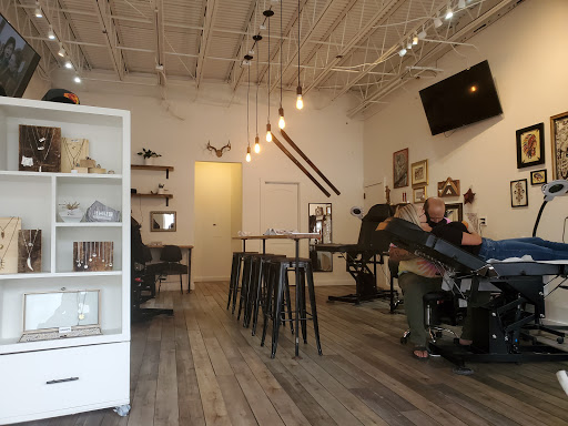 Explore simple space tattoo ideas, creative tattoo ideas in Avon, available at Avanti Tattoo