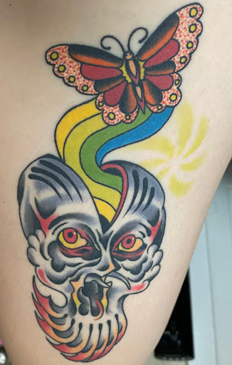 Find shark tattoo ideas for your next unique tattoo in Indianapolis at Golden Goose Tattoo Company