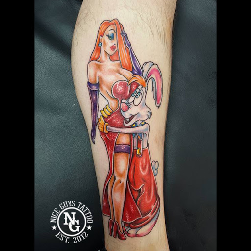 Explore cover up ideas for name tattoos, creative tattoo ideas in Lawrenceburg, available at Nice Guys Tattoo