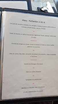 Restaurant - Hôtel La Calade Salagou à Octon menu