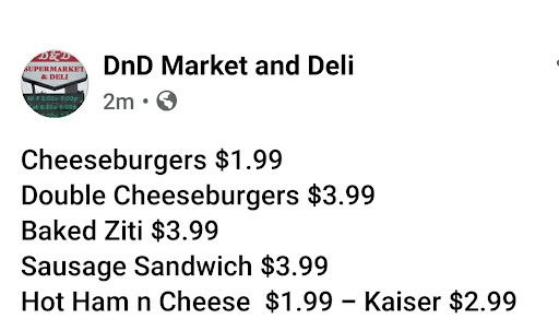 Grocery Store «DND Market & Deli», reviews and photos, 252 Race St, Catasauqua, PA 18032, USA