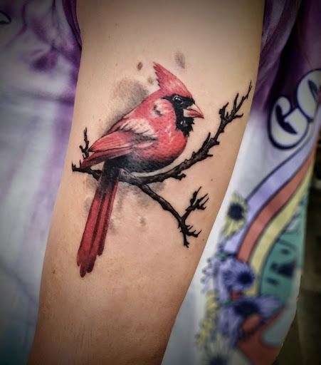 Explore tattoo cover up ideas chest, creative tattoo ideas in Valdosta, available at Acid Ink Tattoos