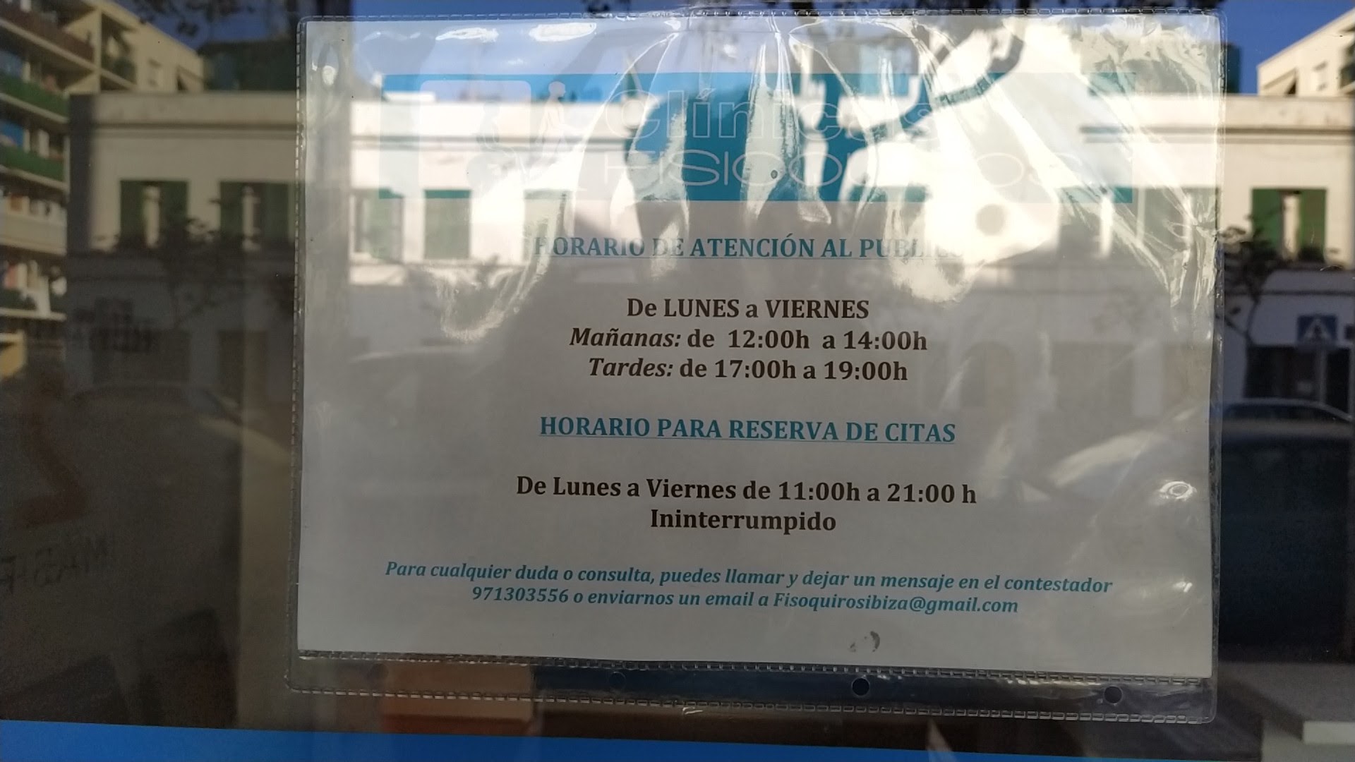 Clínicas Fisioquirós Ibiza