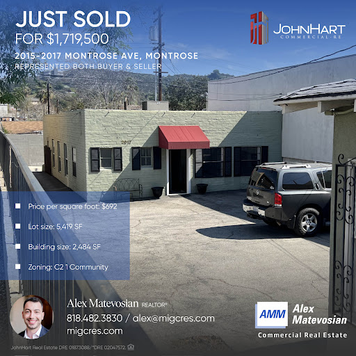 Alex Matevosian Commercial Real Estate Broker image