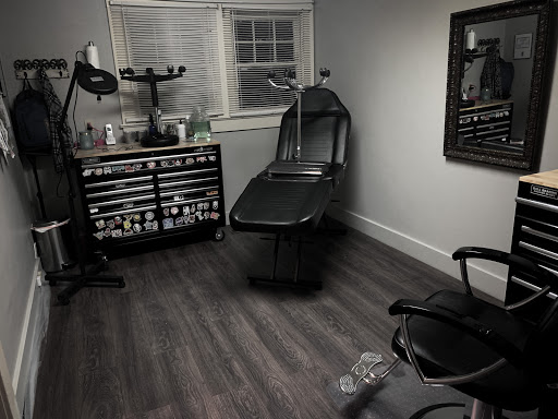 Explore alkaline trio tattoo ideas, creative tattoo ideas in Warrensburg, available at Altered Visions Tattoo Studio