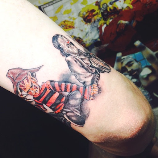 Explore forearm sleeve tattoo ideas for men, creative tattoo ideas in Powderly, available at Best Ink Tattoo Studio