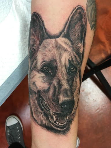 Explore spongebob tattoo ideas, creative tattoo ideas in Wallingford, available at Tattoolios Tattoo Emporium