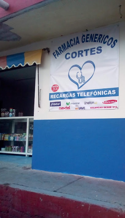Farmacia Genericos Cortes Avenida Centenario S/N Esquina Ramón López Velarde Colonia, Amado Nervo, 54960 Tultepec, Méx. Mexico