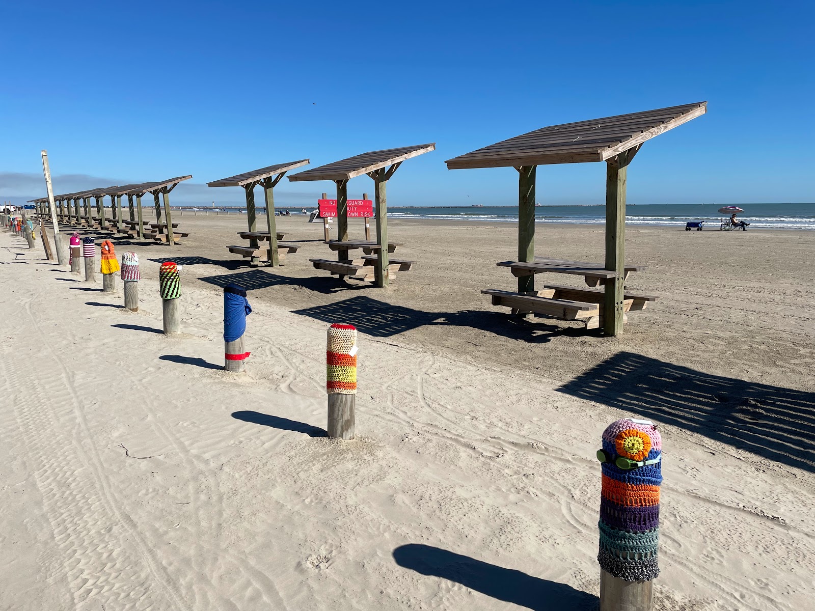 Photo of Port Aransas beach with very clean level of cleanliness