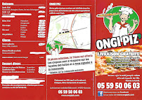 Menu / carte de Ongi Piz' à Itxassou