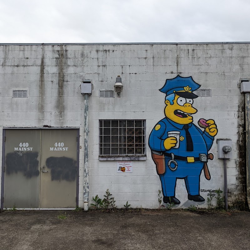 The Simpson’s Springfield Mural