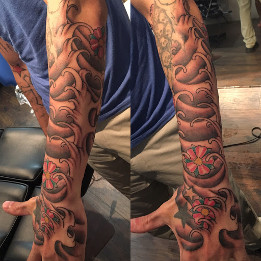 Explore 8 ball tattoo ideas, creative tattoo ideas in Kingsford, available at Deft Tattoo Studio