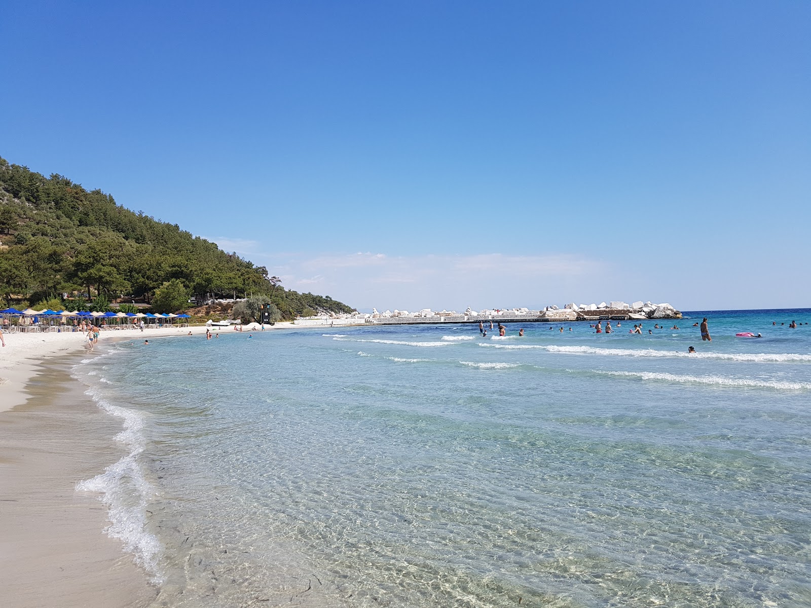 Zdjęcie Makriamos beach z poziomem czystości głoska bezdźwięczna
