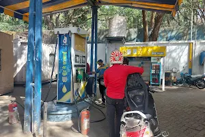 Petrol station image