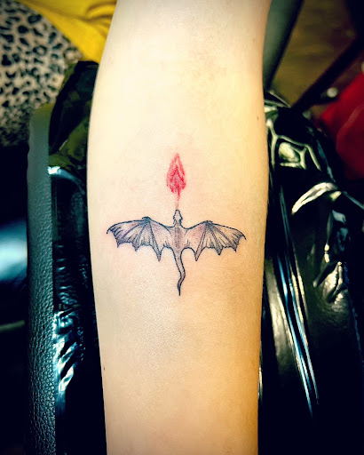 Explore butterfly leg tattoo ideas, creative tattoo ideas in Gary, available at InkTime Tattoos and Piercings