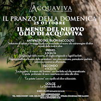 Acquaviva - La Taverna del Castello à Rocca d'Evandro menu