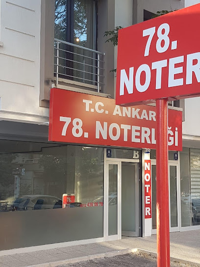 Ankara 78. Noter