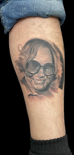 Explore monogram tattoo ideas, creative tattoo ideas in Weatherford, available at Weatherford Tattoo Co.