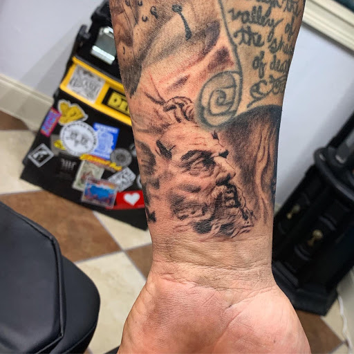 Explore grief tattoos ideas, creative tattoo ideas in North Richland Hills, available at Ink Life DFW