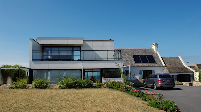 Villa vacances vue sur mer Plouescat, Tachenn an Aod à Plouescat