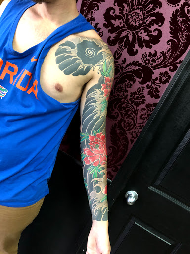 Explore tattoo ideas for mothers with sons, creative tattoo ideas in Jacksonville, available at Idle Hands Tattoo Co.