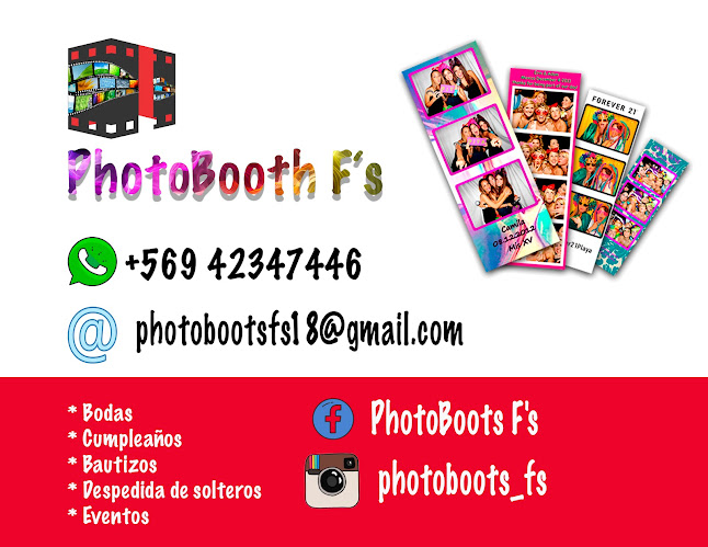 Opiniones de PhotoBoots F's en San Bernardo - Organizador de eventos