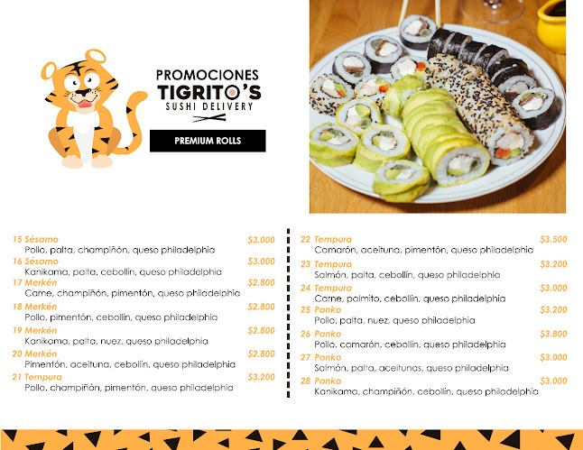 Opinii despre Tigrito's Sushi Delivery în Coquimbo - Restaurante