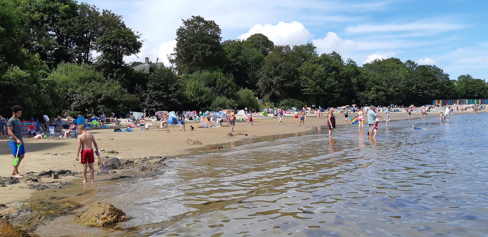 Foto de Praia de Llanbedrog e o assentamento