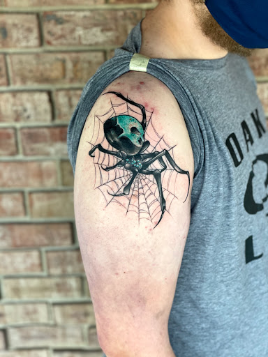 Explore sadness tattoo ideas, creative tattoo ideas in Tallmadge, available at Killjoy tattoo