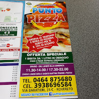 Punto Pizza à Rovereto carte